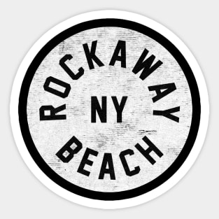 Rock away beach Sticker